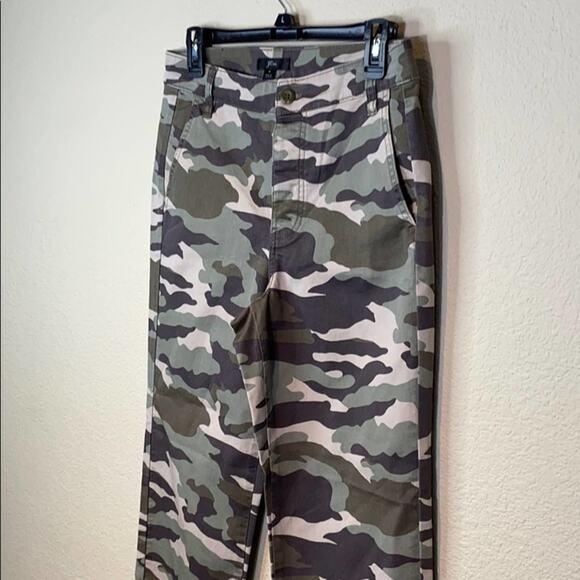 J. Crew Button Fly Camo Skinny Pants - Picture 7 of 8
